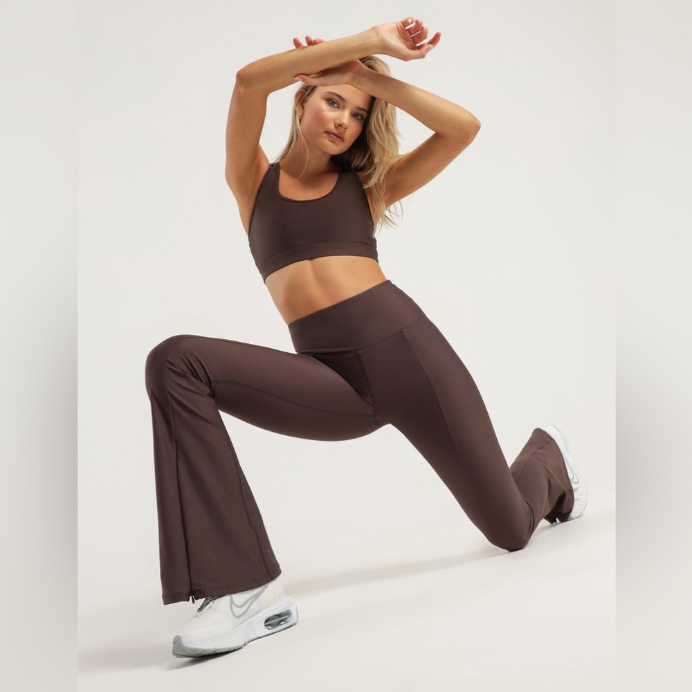 P.E. Nation Rudimental Sports Bra and Full Force Legging